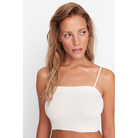 NWT Trendyol Women Bralette Knit Bra - Picture 5 of 8